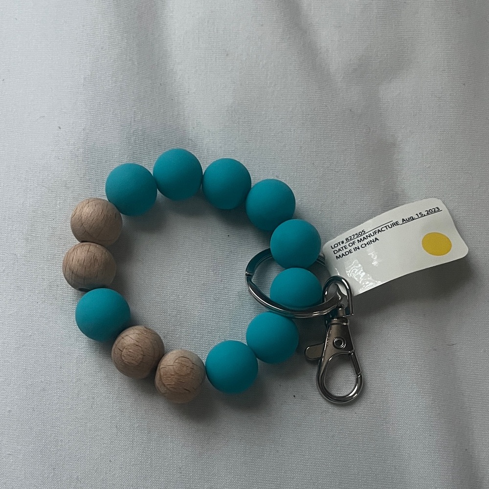 NWT beaded keychain